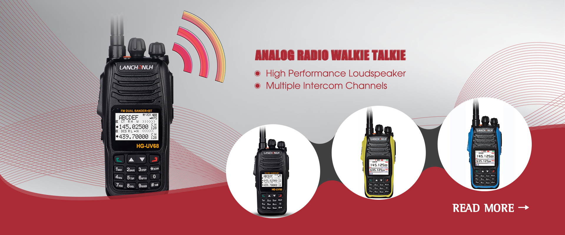 Irrati analogikoa Walkie Talkie hornitzailea