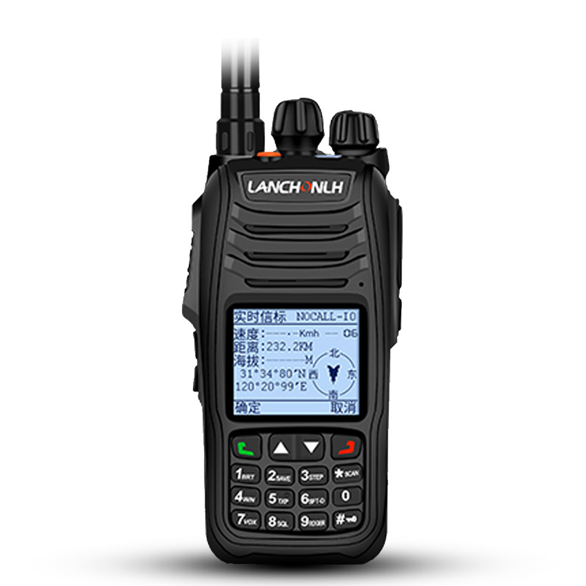 Modu Digital-analogiko bateragarria Dmr Digital Intercom Walkie Talkie